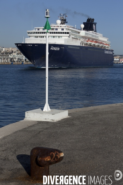 La tour CMA-CGM et le Grand Port Maritime de Marseille