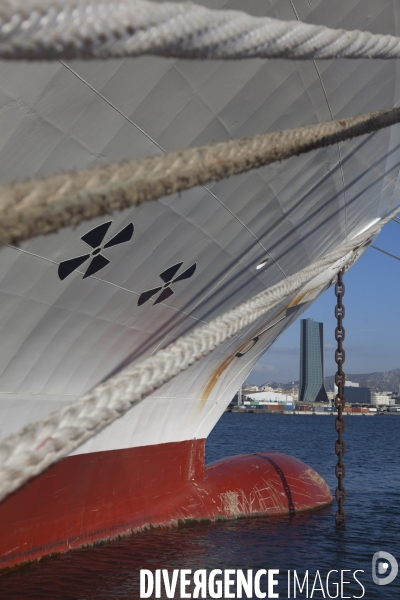 La tour CMA-CGM et le Grand Port Maritime de Marseille