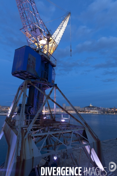 La tour CMA-CGM et le Grand Port Maritime de Marseille