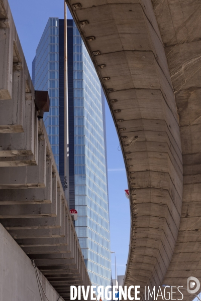 La tour CMA-CGM et le Grand Port Maritime de Marseille