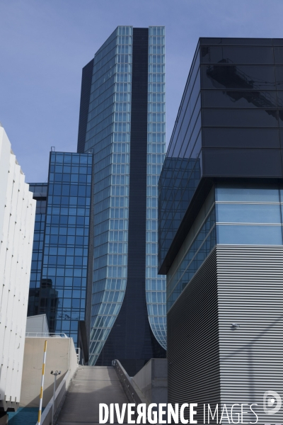 La tour CMA-CGM et le Grand Port Maritime de Marseille