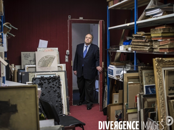 Portrait du commissaire-priseur gilles neret-minet