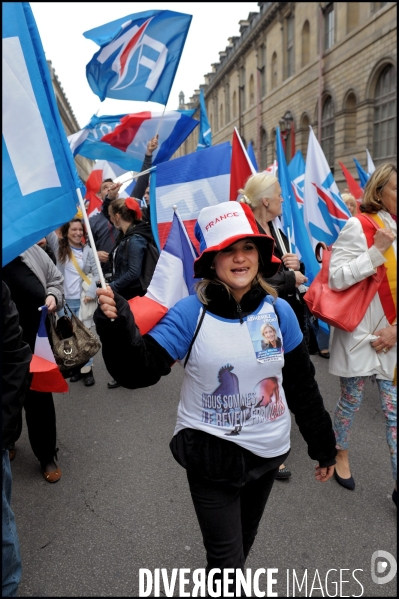 Défilé du 1er Mai du Front National