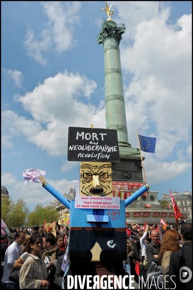 Manifestation pour la VIe République et contre l austérité