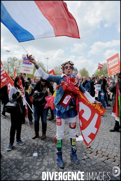 Manifestation pour la VIe République et contre l austérité