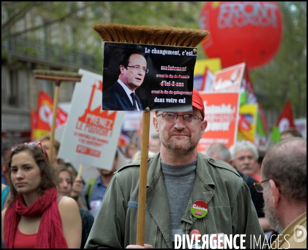 Manifestation pour la VIe République et contre l austérité