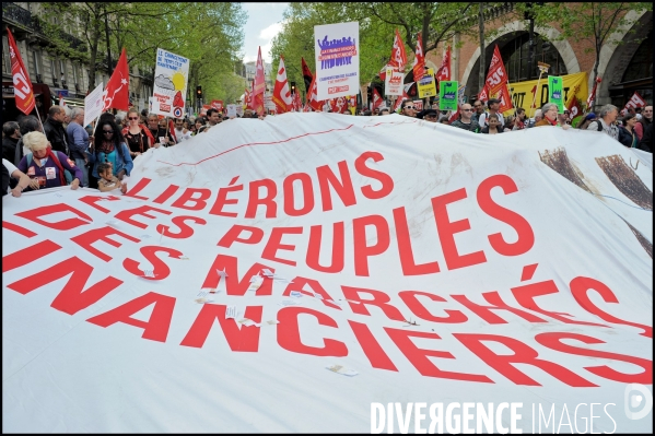 Manifestation pour la VIe République et contre l austérité