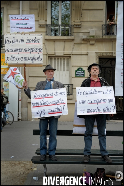 Manifestation pour la VIe République et contre l austérité