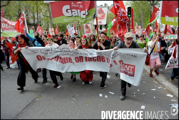 Manifestation pour la VIe République et contre l austérité