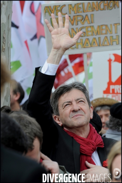 Manifestation pour la VIe République et contre l austérité