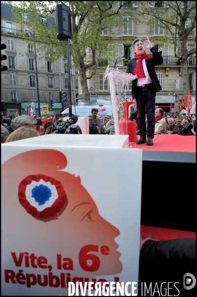 Manifestation pour la VIe République et contre l austérité