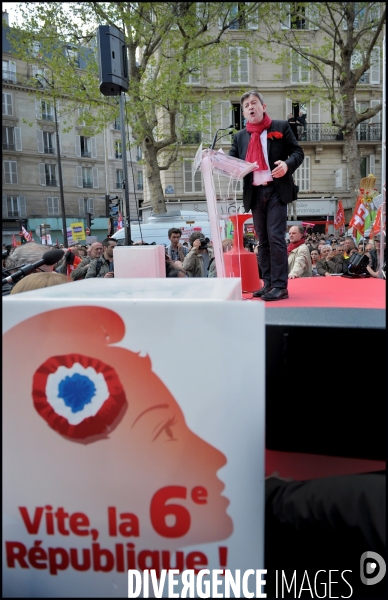 Manifestation pour la VIe République et contre l austérité