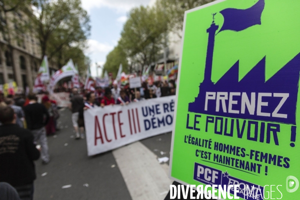 Manifestation du Front de Gauche