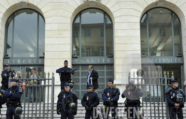 Actions des opposants au sommet du G20 de Cannes