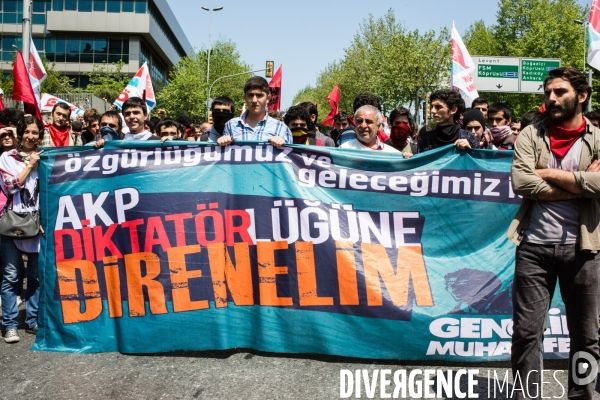 Manifestation du 1er mai, Istanbul