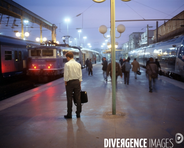 Gare du Nord, trains de grande banlieue