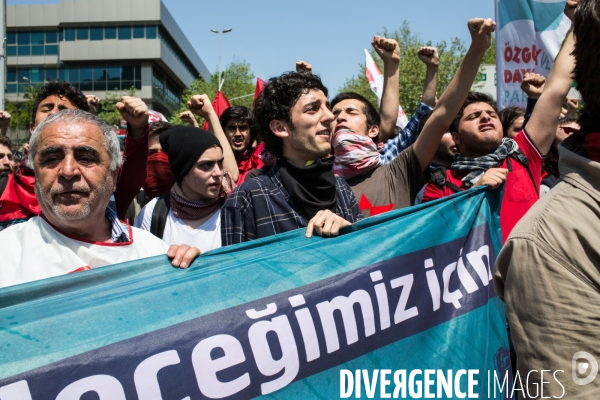 Manifestation du 1er mai, Istanbul