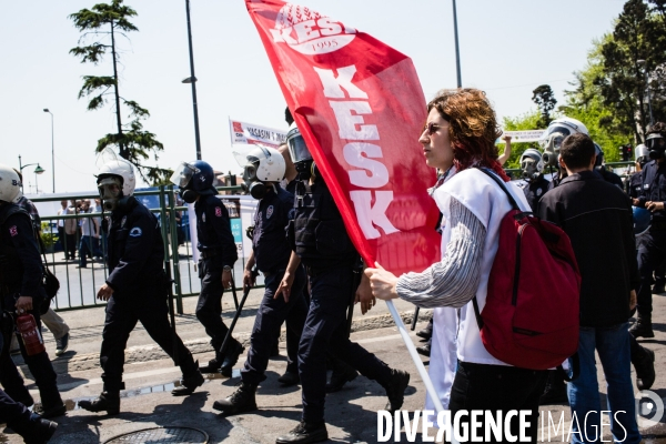 Manifestation du 1er mai, Istanbul