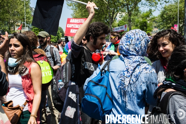 Manifestation du 1er mai, Istanbul