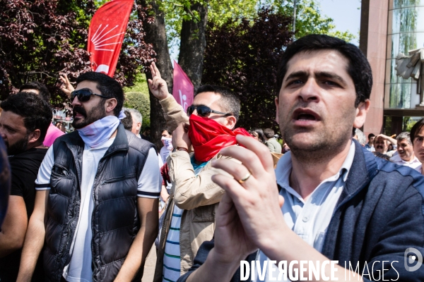 Manifestation du 1er mai, Istanbul