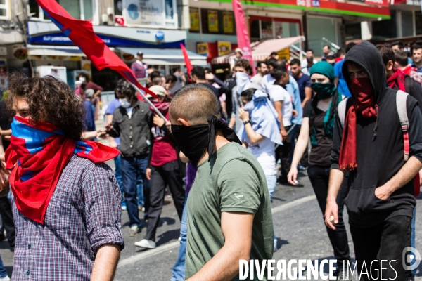 Manifestation du 1er mai, Istanbul