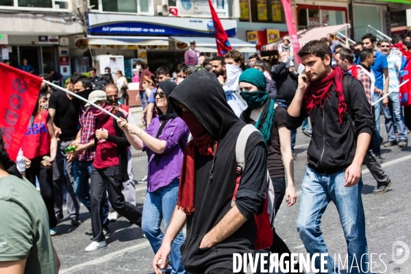 Manifestation du 1er mai, Istanbul