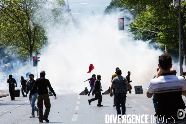 Manifestation du 1er mai, Istanbul