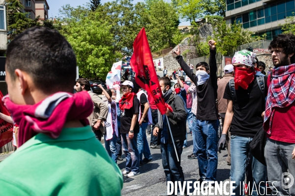 Manifestation du 1er mai, Istanbul