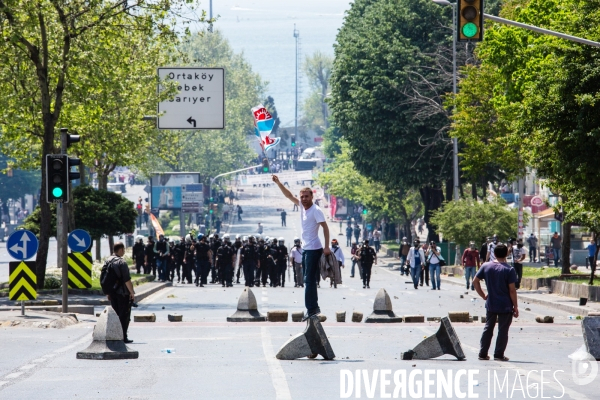 Manifestation du 1er mai, Istanbul