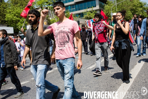 Manifestation du 1er mai, Istanbul