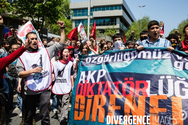 Manifestation du 1er mai, Istanbul