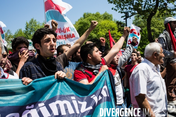 Manifestation du 1er mai, Istanbul