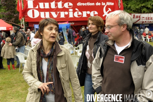 Fête de Lutte ouvrière au château de Presles