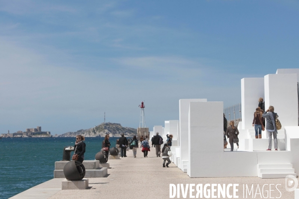 Marseille Provence 2013 Capitale Culture -Les terrasses de Kader ATTIA