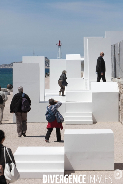 Marseille Provence 2013 Capitale Culture -Les terrasses de Kader ATTIA