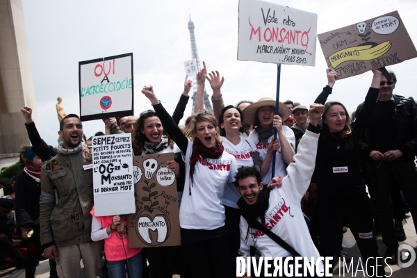 Rassemblement Contre Monsanto à Paris