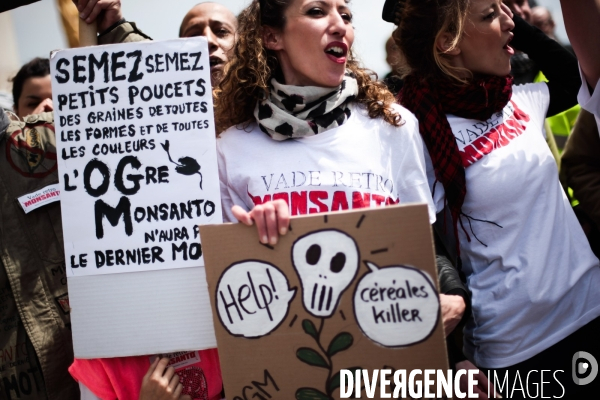 Rassemblement Contre Monsanto à Paris