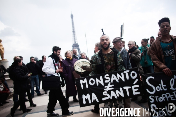 Rassemblement Contre Monsanto à Paris