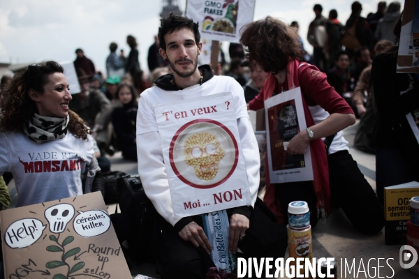 Rassemblement Contre Monsanto à Paris