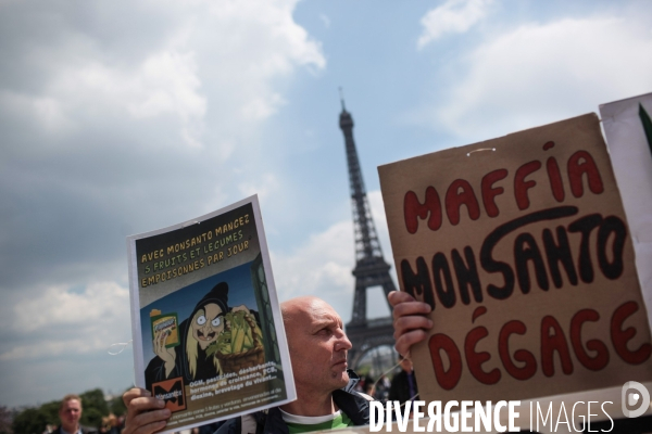 Rassemblement Contre Monsanto à Paris