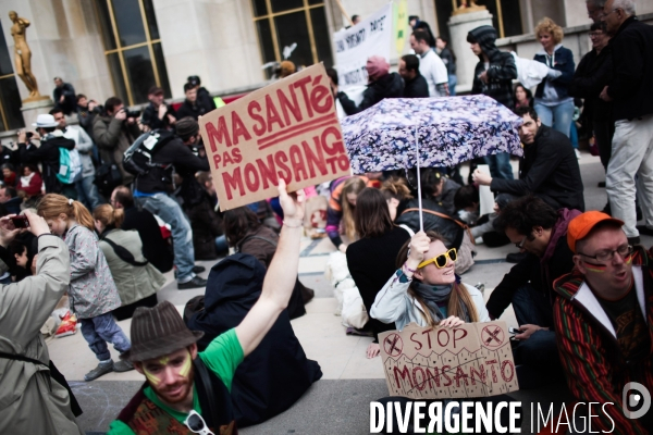 Rassemblement Contre Monsanto à Paris