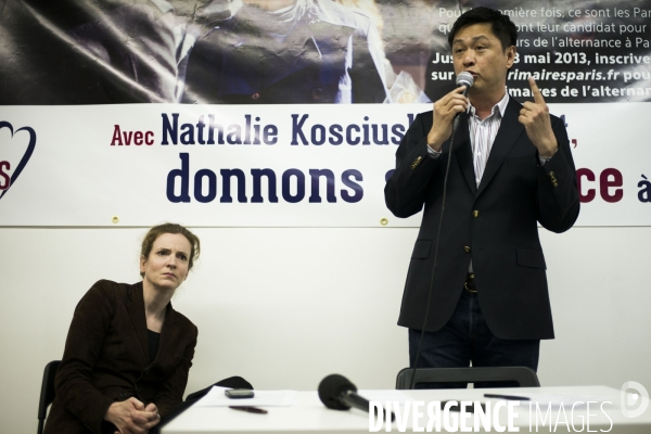 Conference de presse de Nathalie Kosciusko-Morizet.