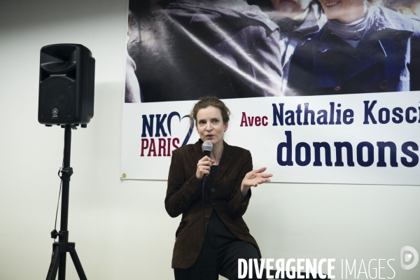 Conference de presse de Nathalie Kosciusko-Morizet.