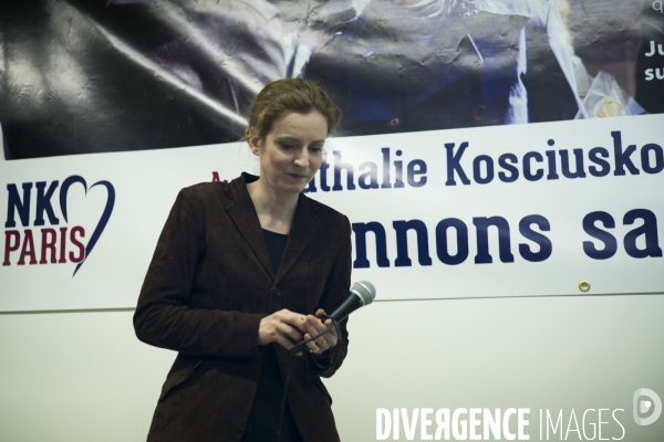 Conference de presse de Nathalie Kosciusko-Morizet.