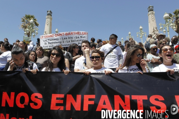 Manifestation contre la violence