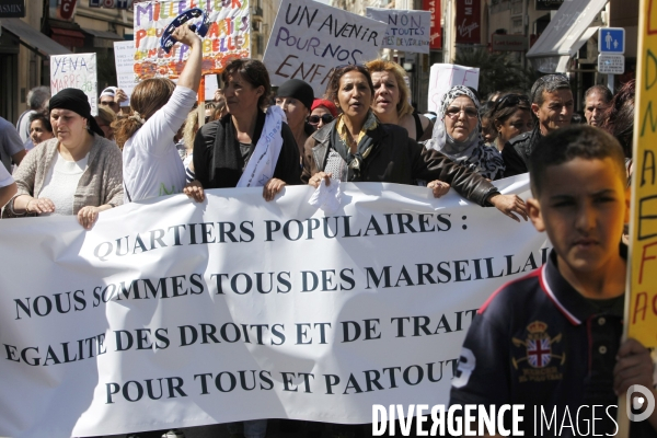 Manifestation contre la violence