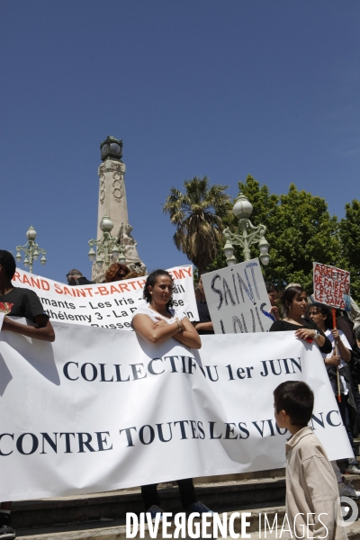 Manifestation contre la violence