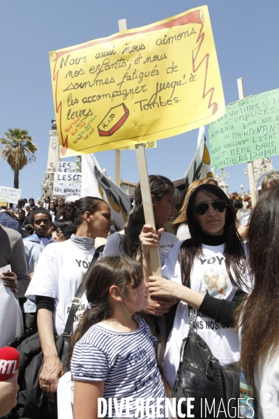 Manifestation contre la violence