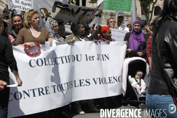 Manifestation contre la violence