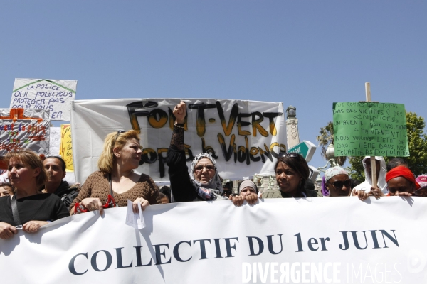 Manifestation contre la violence